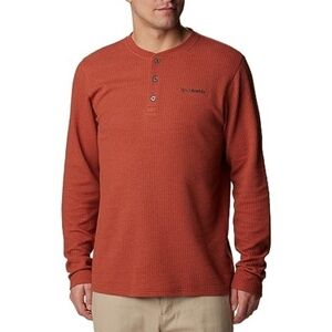 Columbia Men's Peak Waffle Long Sleeve Tee,  Size Large